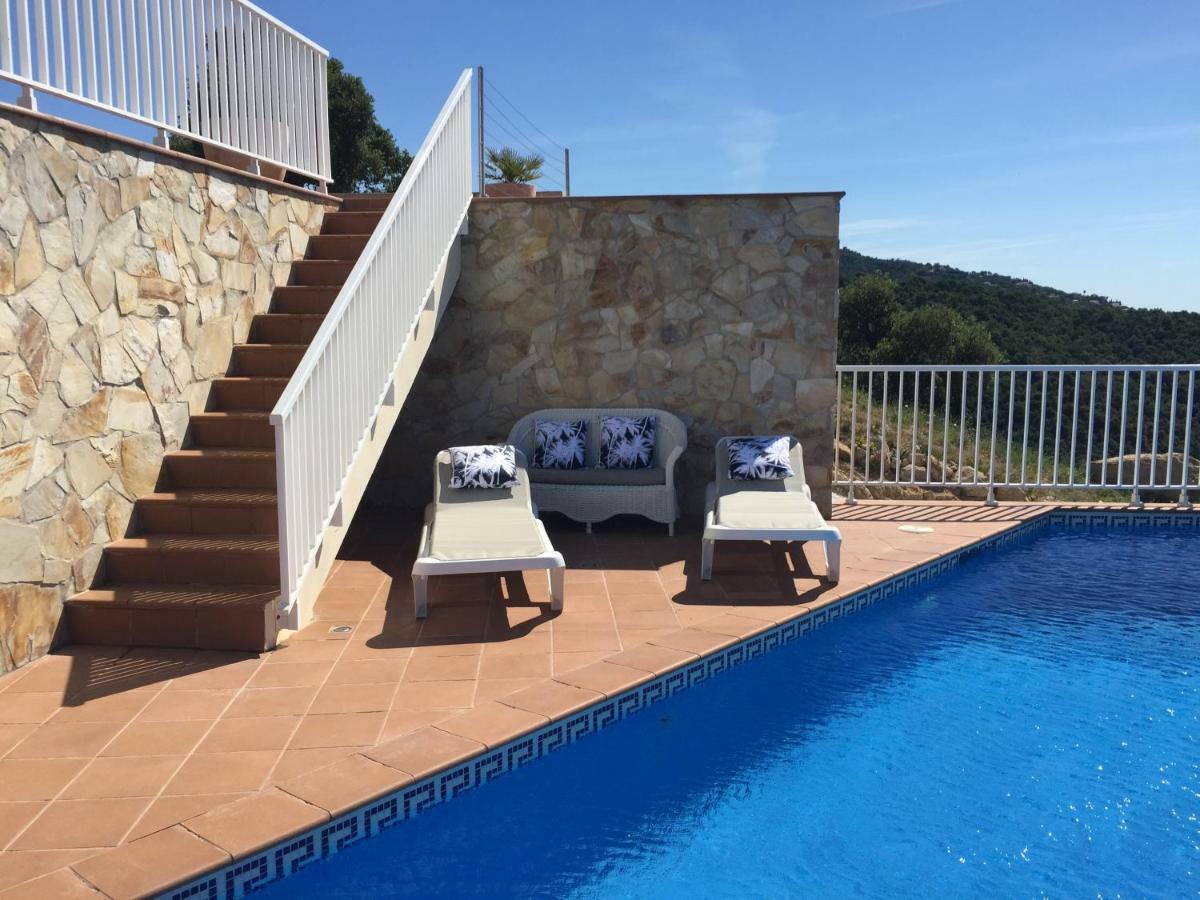 Villa Gardenia Mit Pool Und Traumhaftem Meerblick Santa Cristina d'Aro Exterior foto